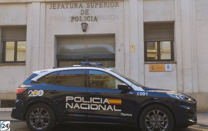 La Policía Nacional aprehende al supuesto responsable de atraco en restaurante de Murcia.