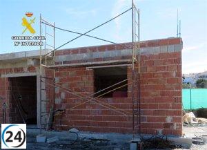 Dos vecinos de Pliego (Murcia) bajo investigación por construcción ilegal de vivienda, según la Guardia Civil