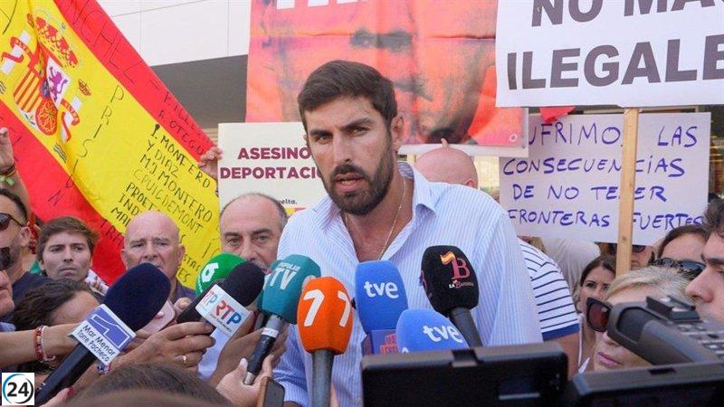 La Fiscalía investiga las declaraciones del líder de Vox-Murcia sobre los disturbios en Torre Pacheco.