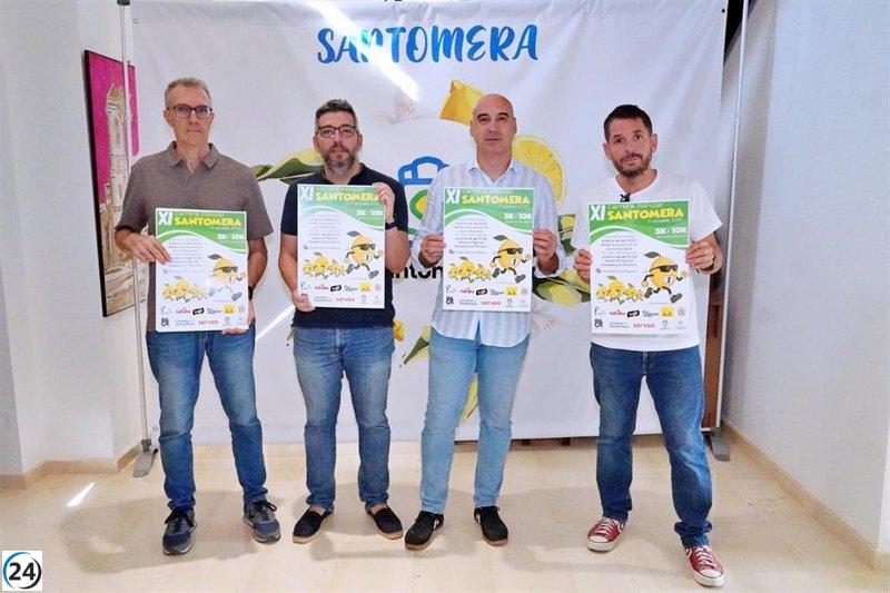 Santomera acogerá el 11 de octubre su undécima Carrera Popular.