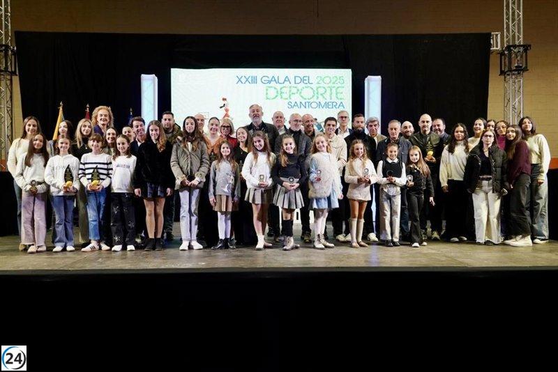 La XXIII Gala del Deporte celebra el esfuerzo y la dedicación de los atletas de San Tomé.