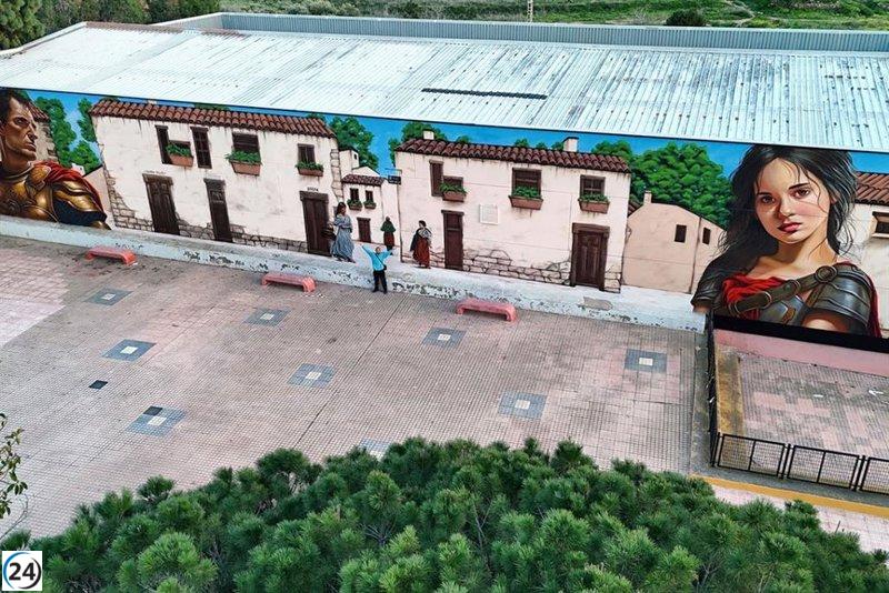 Abre las votaciones para el mural romano de Canteras, candidato a premios internacionales de arte urbano.
