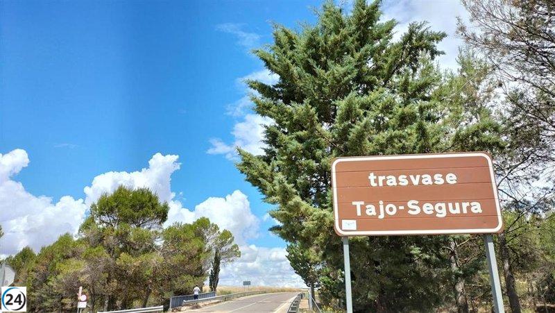 Rubira advierte sobre un impacto de 870 millones de euros si se reduce en un 50% el trasvase Tajo-Segura.