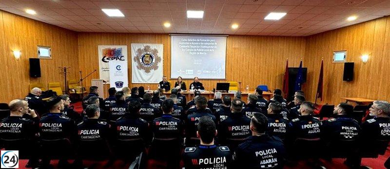 Ocho municipios dan comienzo a la capacitación de sus policías para ascensos a inspector, subinspector y comisario.