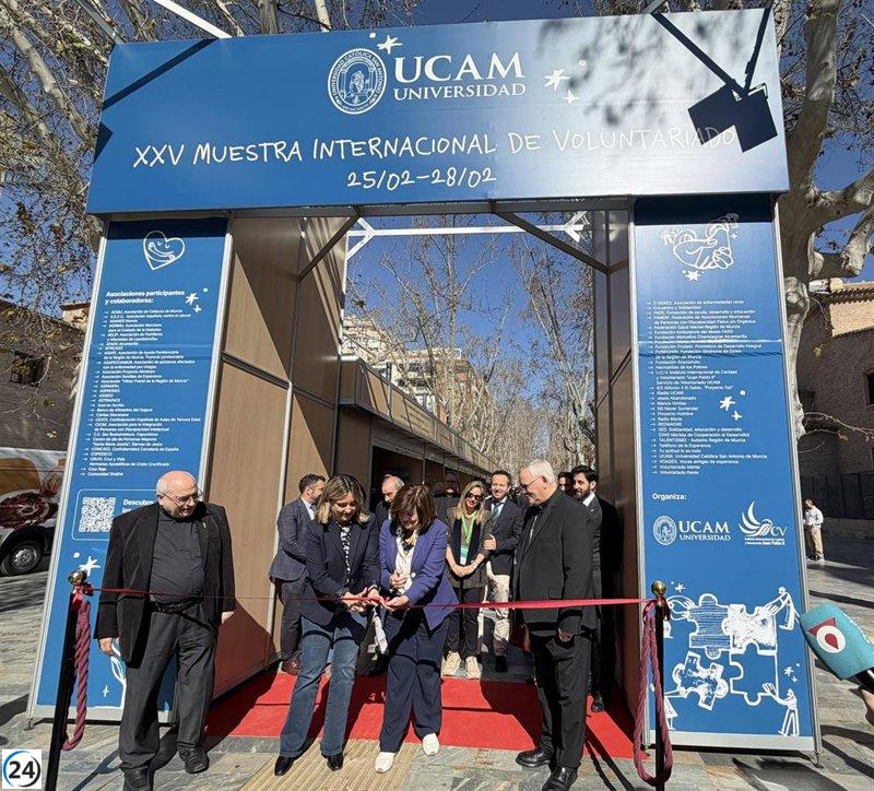 Cien organizaciones se unen en la XXV Muestra Internacional de Voluntariado de la UCAM.