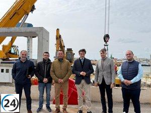 Modernizan las instalaciones de agua en el puerto pesquero de San Pedro del Pinatar