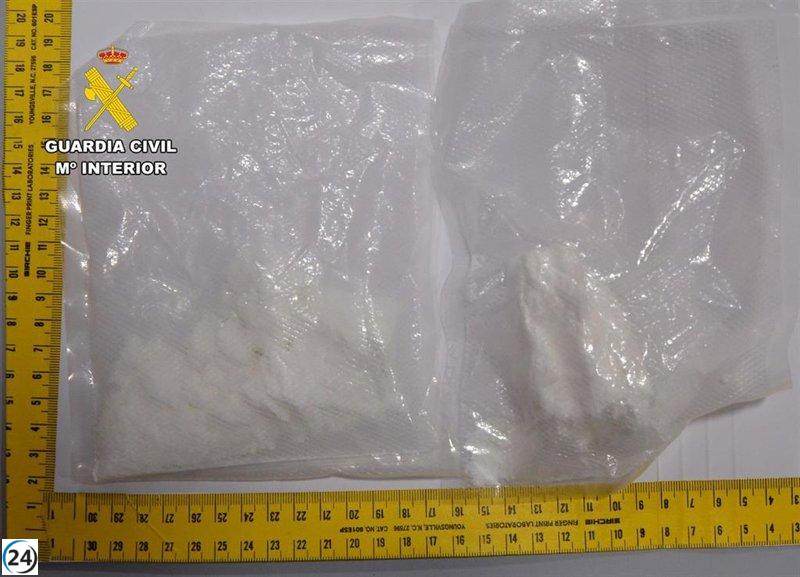 Cieza (Murcia): Interceptan vehículo con más de 500 dosis de cocaína.