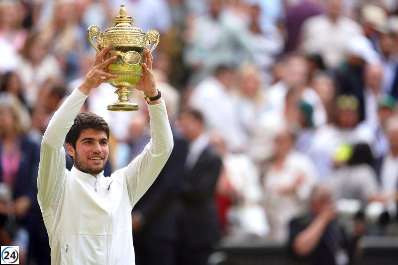 Alcaraz triunfa en Wimbledon al vencer a Djokovic y derriba barreras.