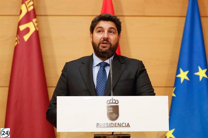 PP lidera las competencias de medio ambiente y Mar Menor en el Gobierno de Murcia, afirma López Miras.