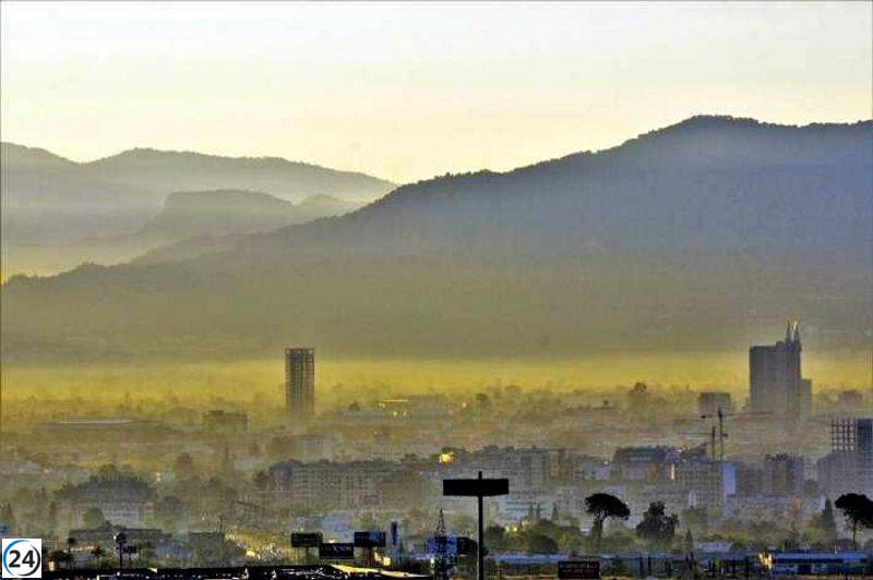 El Ayuntamiento de Murcia refuerza las medidas contra la contaminación atmosférica al nivel más alto.