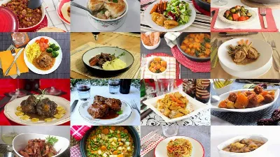 Un guiso casero y calentito en un restaurante con encanto