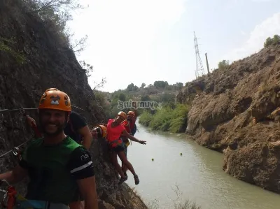 Vía ferrata en el Barranco del Infierno de Calasparra