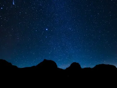 Trekking nocturno en la Sierra de los Villares