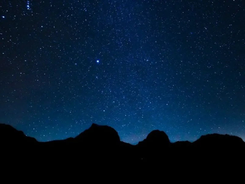 Trekking nocturno en la Sierra de los Villares