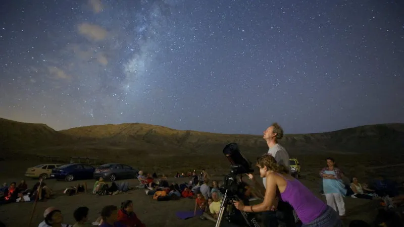 La lágrima de San Lorenzo vista desde la Sierra de la Torrecilla